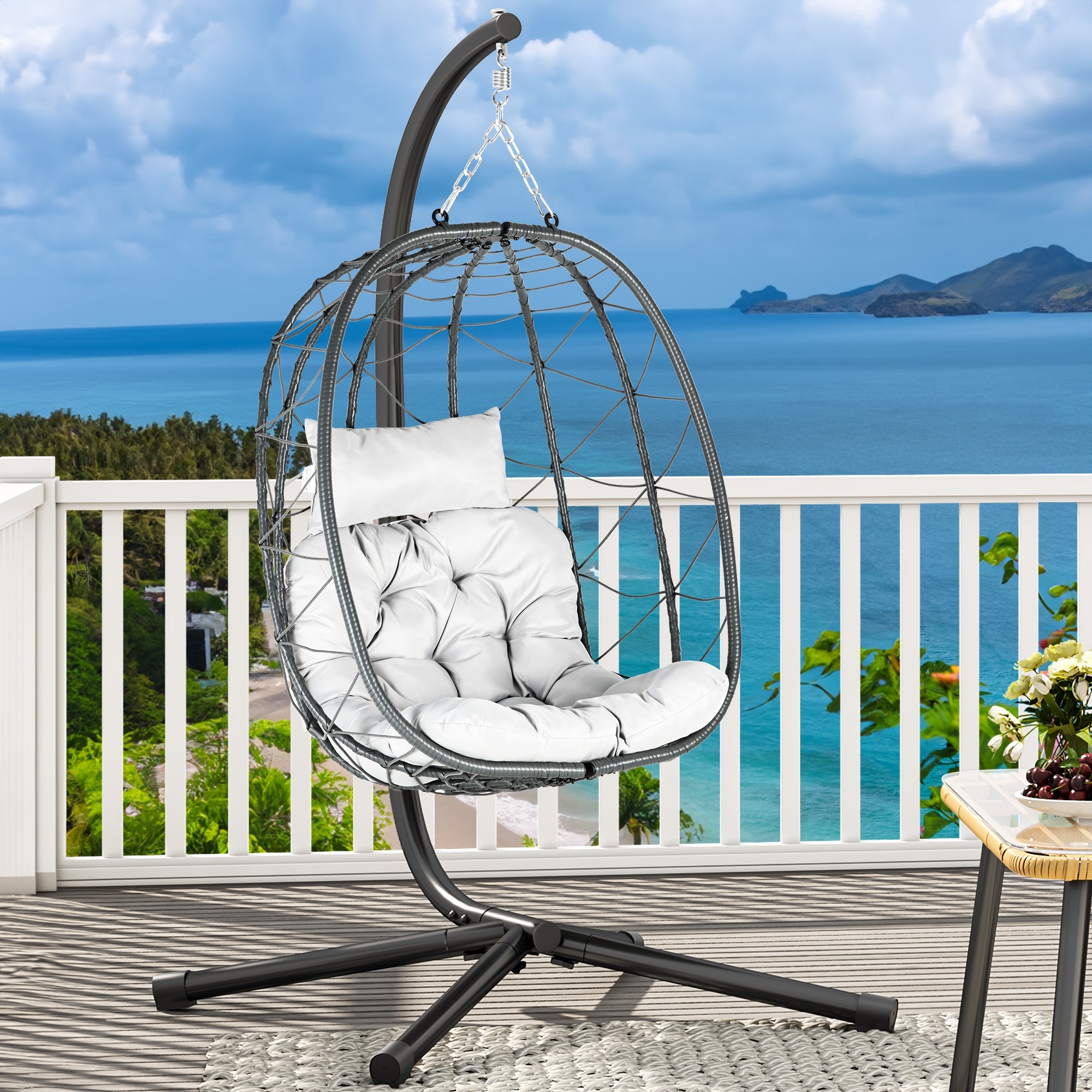 Swing Chair with Stand Bed Bath Beyond 37523472
