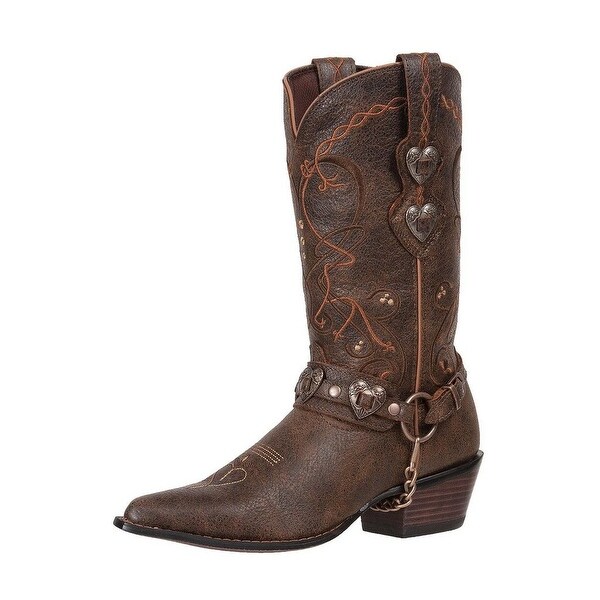 Durango Western Boots Womens 11" Crush Heartbreaker Dusk