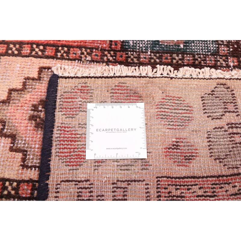 ECARPETGALLERY Hand-knotted Antalya Vintage Copper Wool Rug - 4'8 x 9'5