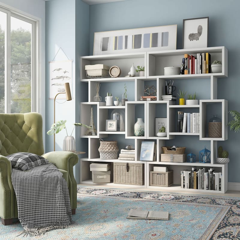 DH BASIC Modern Open Bookcase Display Shelf by Denhour