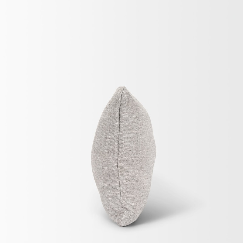Halston Arm Pillow Light Gray Performance Fabric - 19.69 x0.43 x18.9
