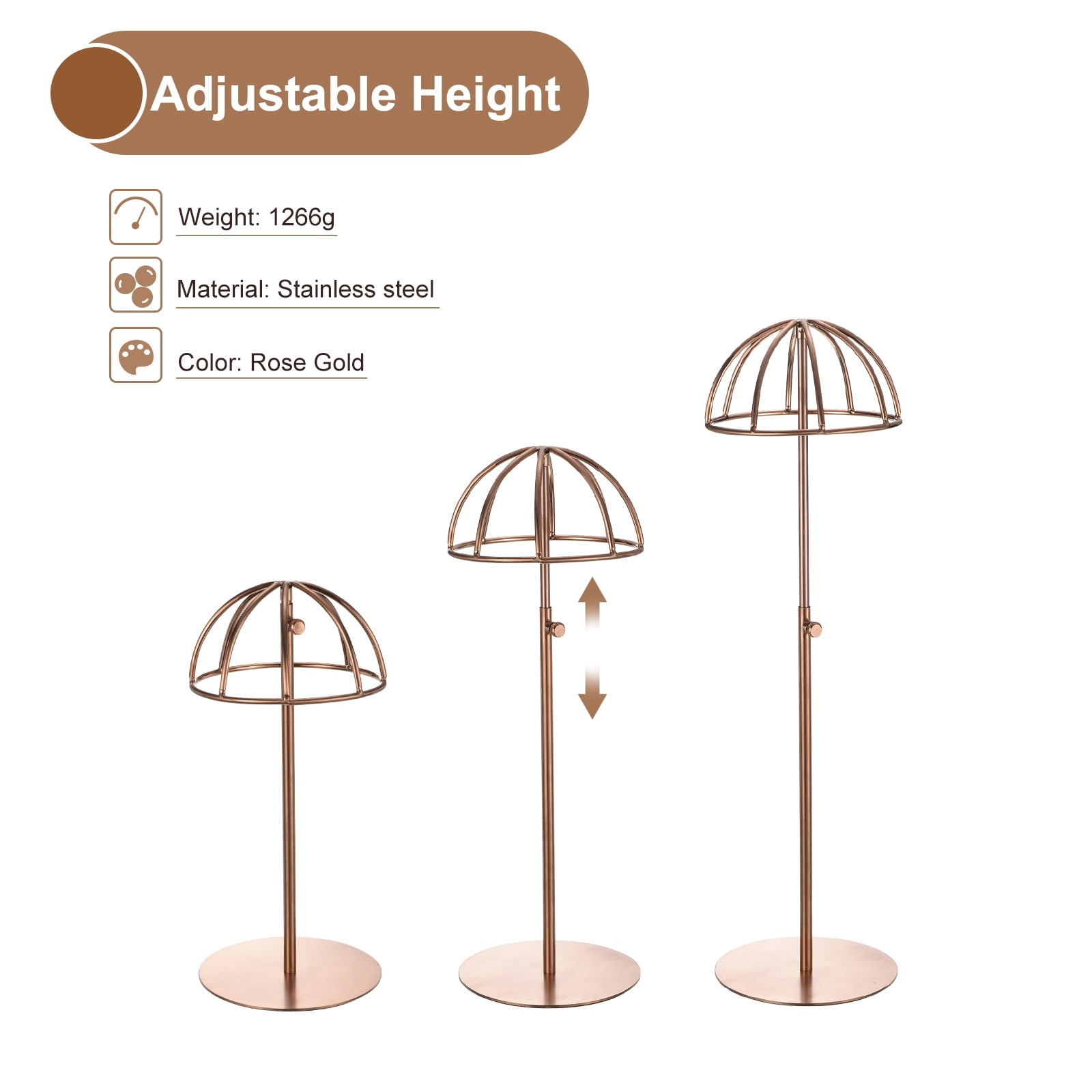 Gold clearance hat stand