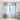 1-piece Sheer Alligator Love Aqua Made-to-Order Curtain Panel - 84 Inches x 50 Inches