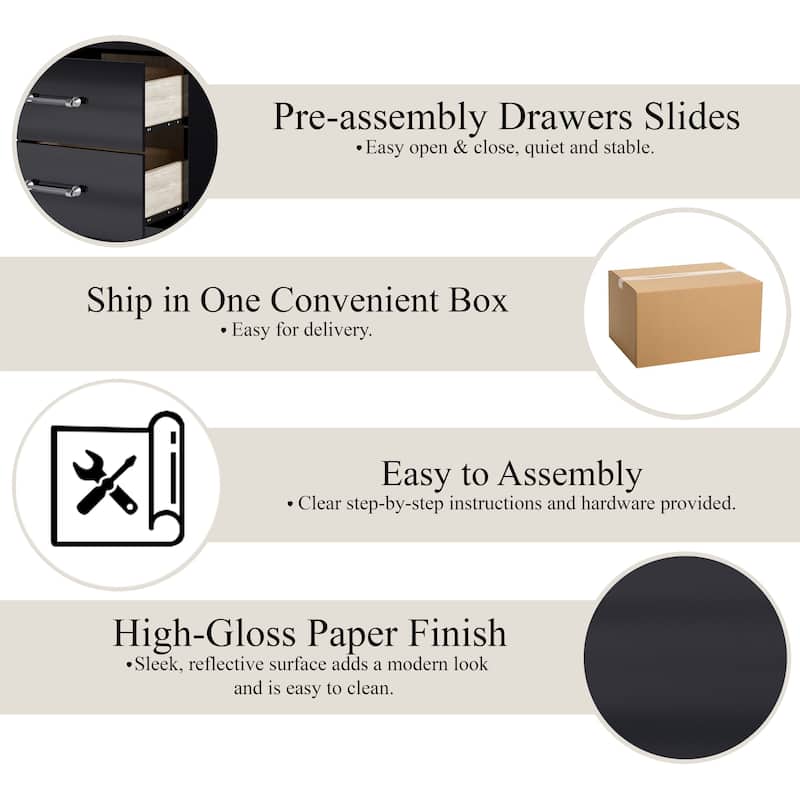 CraftPorch Minimalist Nightstand