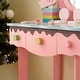 preview thumbnail 4 of 53, Make up Table Kids Vanity Set With Mirror