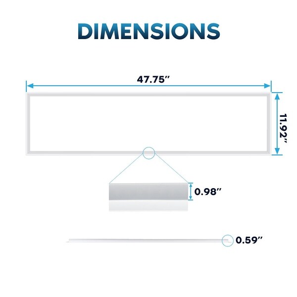 LED Panel Light 600x600mm Bright Lumen Square Edge Lits 40W 40W Ceiling Recessed 3 In 1 Diamond Lattice Frame Border Fitting Cool White 6500k Office Lighting - View #11
