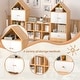 preview thumbnail 8 of 38, House-Shaped Children's Bookshelf，Multi-Functional Organizer for Books & Toys