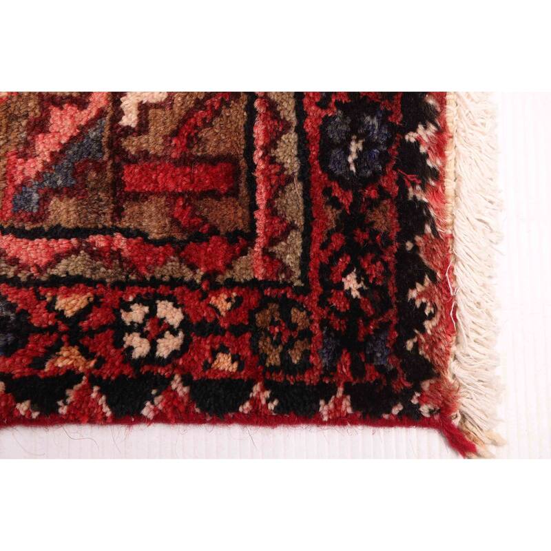 ECARPETGALLERY Hand-knotted Andelz Black Wool Rug - 3'7 x 10'5