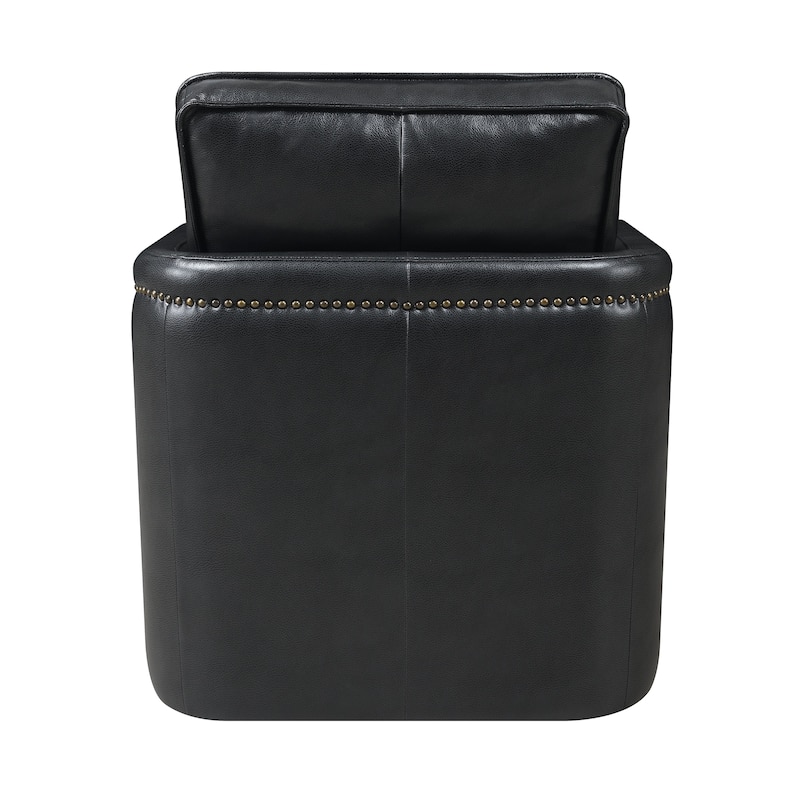 30" Faux Leather Accent Chair