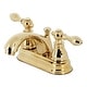 preview thumbnail 7 of 10, Kingston Brass American Classic 4 in. Centerset Bathroom Faucet