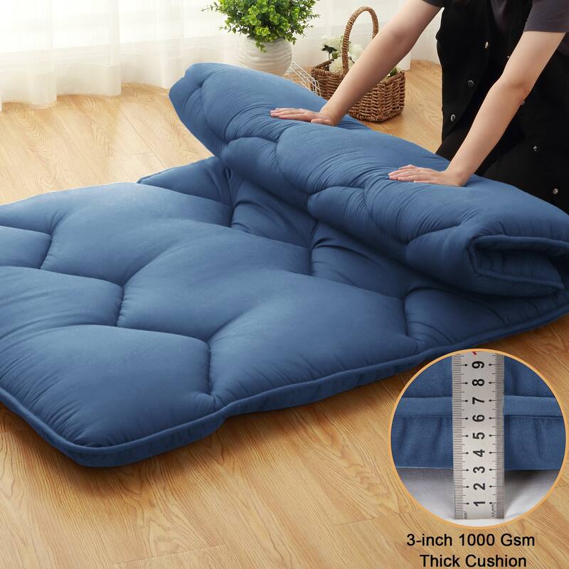 Japanese Futon Floor Mattress, Japanese Style Floor Mattress Sleeping Mattress Pad Tatami Mat