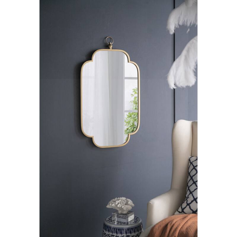 Champagne Gold Decorative Wall Mirror