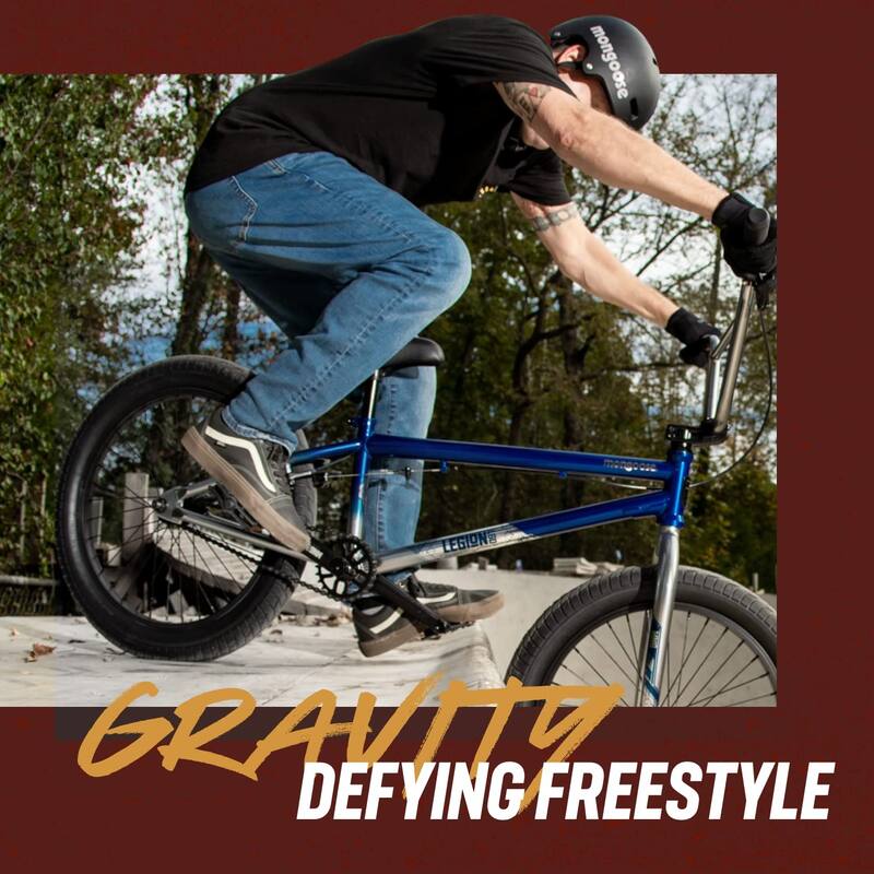 Legion Kids Freestyle BMX Bike, Intermediate Rider, Boys and Girls