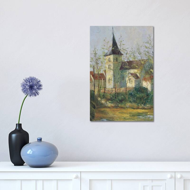 iCanvas "French Church" by Karen Armitage Canvas Print - 18x12x1.5