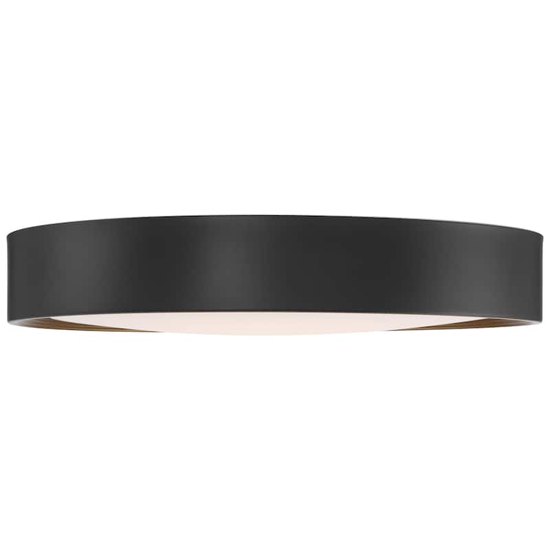 Access Lighting 49972LEDD/ACR Malaga 24" Wide LED Flush Mount Drum