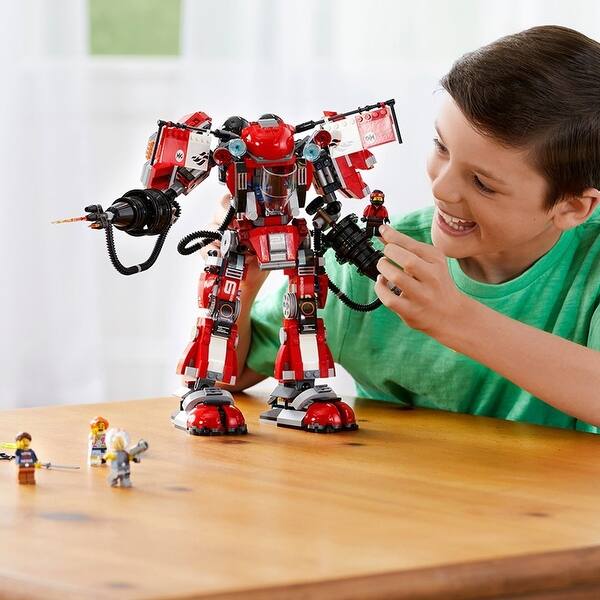 Shop Lego Ninjago Movie 944 Piece Fire Mech Construction Set 70615 Multi Overstock 18962226