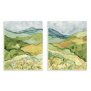 Stupell Meadow with Rolling Hills Wall Plaque Art Design By Victoria ...