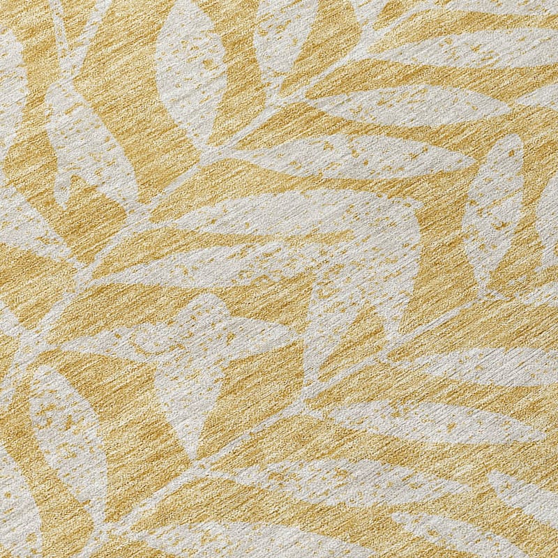 Machine Washable Indoor/ Outdoor Chantille Palm Rug