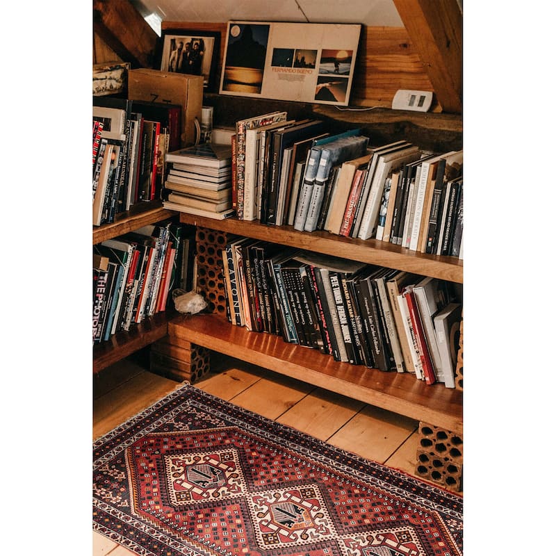 ECARPETGALLERY Hand-knotted Konya Anatolian Red Wool Rug - 5'1 x 9'4