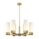 Option Brushed Brass / Matte White