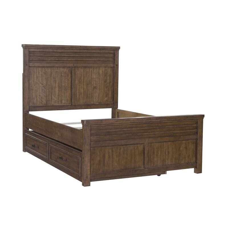 Cambridge Twin Panel Bed with Trundle