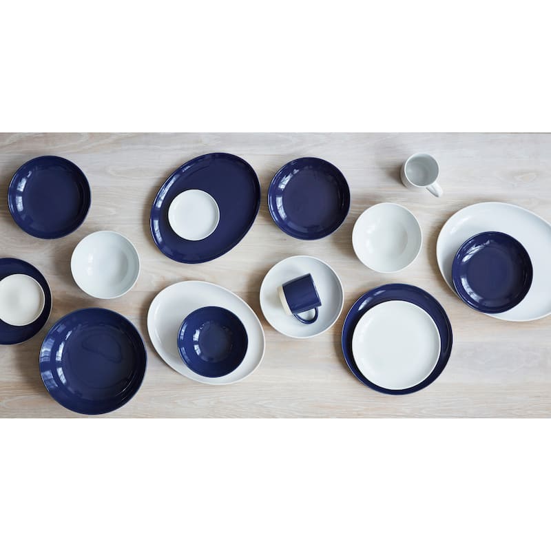 Shell Bisque Collection 16-Piece Dinnerware Set