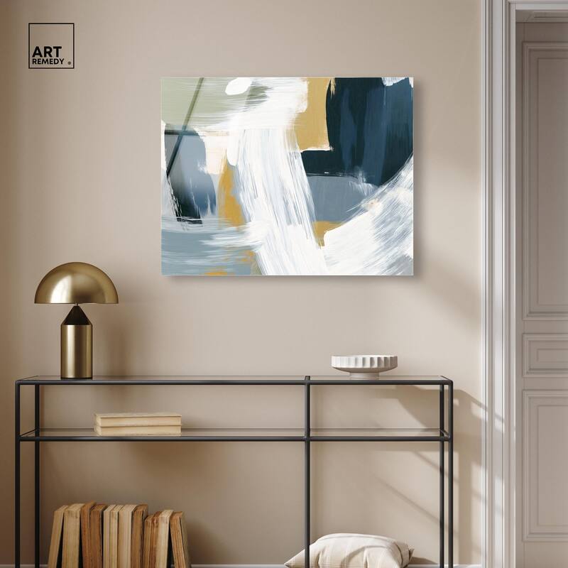 Moss Layers III Acrylic by Art Remedy, Ready to Hang