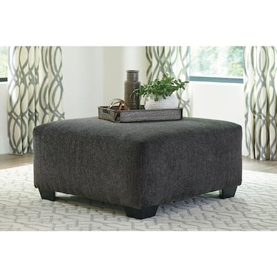 Ballinasloe Oversized Ottoman - Smoke