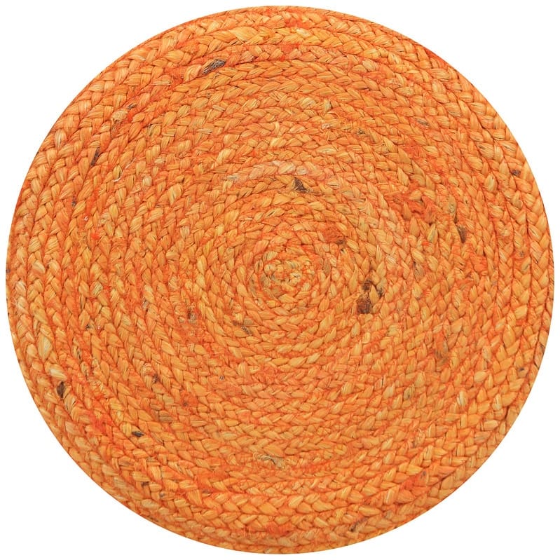 HERAT ORIENTAL Handmade Kilim Upholstered Round Stool