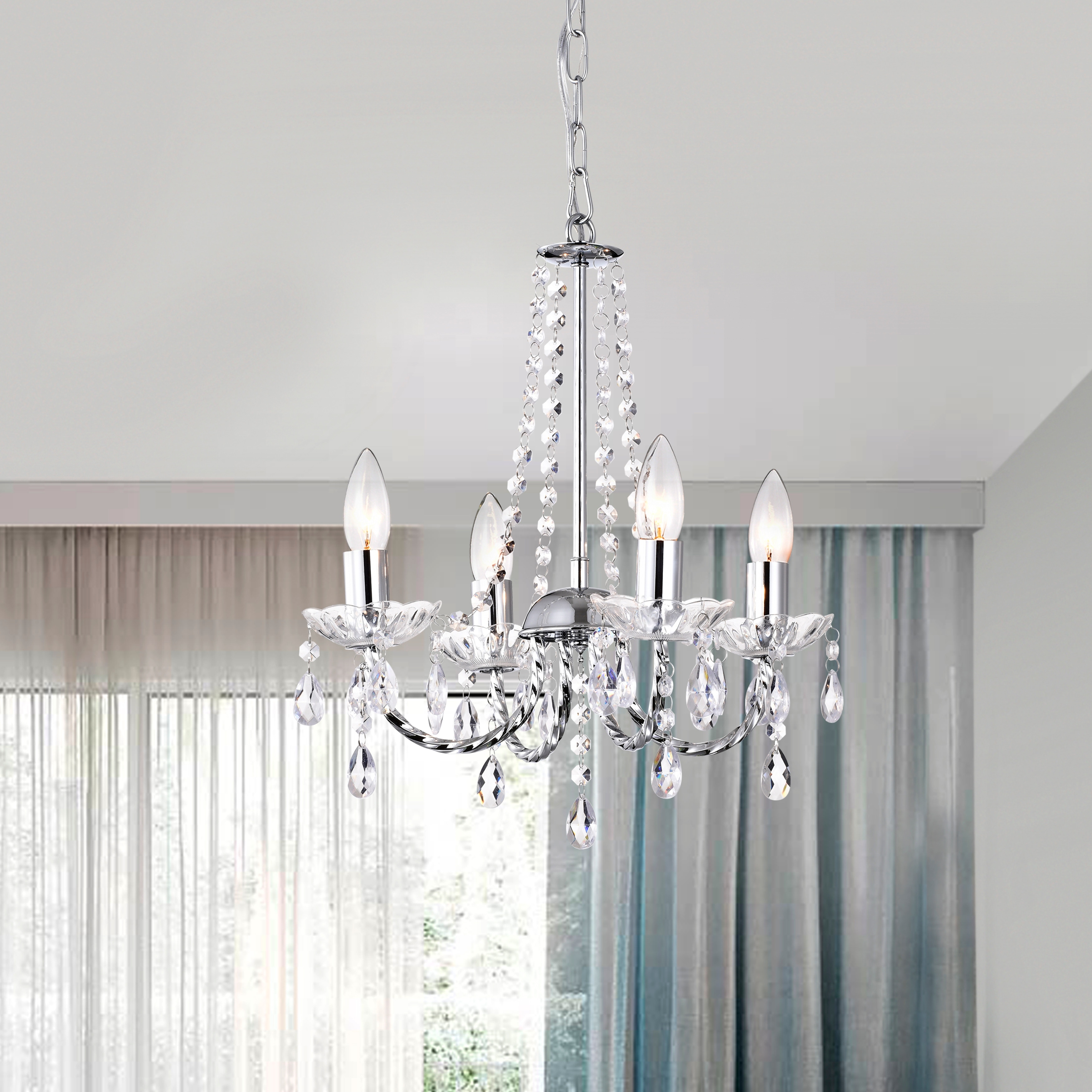Crystal chandelier for girls room best sale