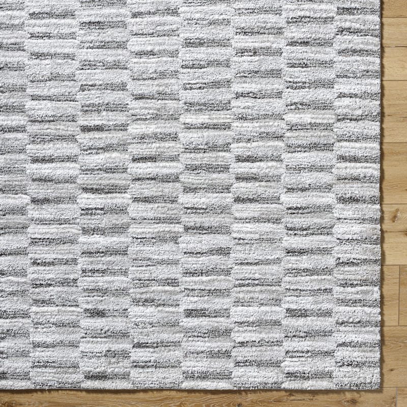 Livabliss Delight Shag Global Geometric Area Rug