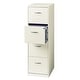 preview thumbnail 4 of 12, Space Solutions Pearl White 4 Drawer Metal Vertical File Cabinet