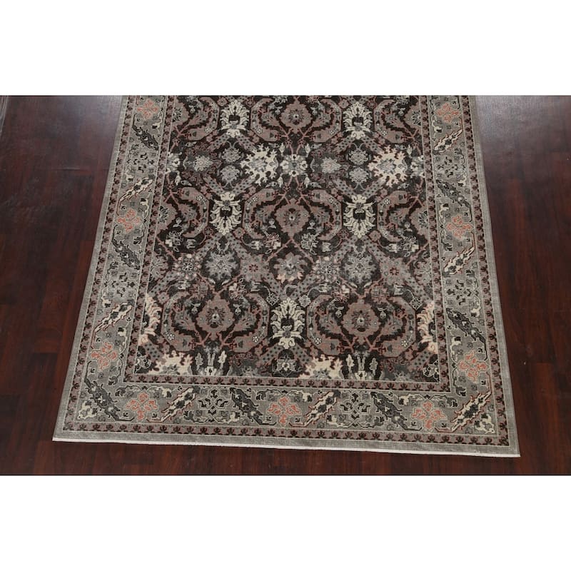 Geometric Traditional Turkish Ziegler Wool Area Rug Office Carpet - 6'6" x 9'9"