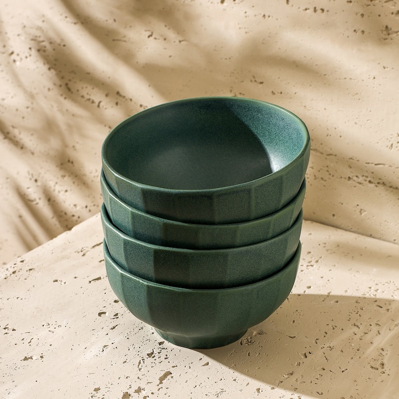 Stone 4-Piece Lain Rio Bowl Set - 6.2 in