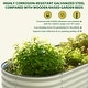 preview thumbnail 6 of 30, VEIKOUS 8 ft. x 2 ft. x 1 ft. Metal Galvanized Raised Garden Bed 9-in-1 Planter Box for Outdoor Gardening