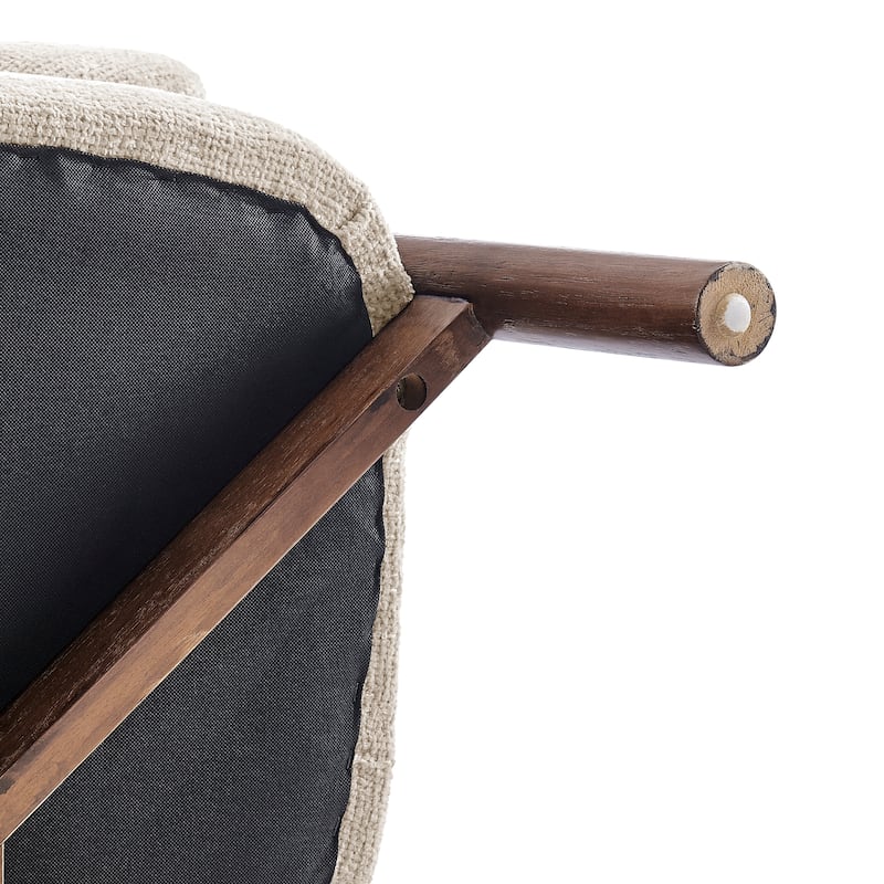 NPD Furniture Vincent Chenille Accent Arm Chair