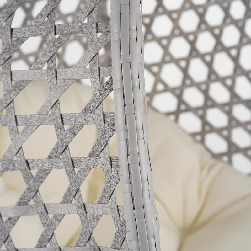 Wicker Hanging Egg Chair for Indoor and Outdoor Relaxation