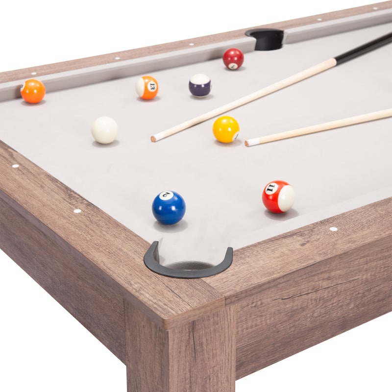 Lac Vieux 3 In 1 Table Brown With Pool Accessories - N/A