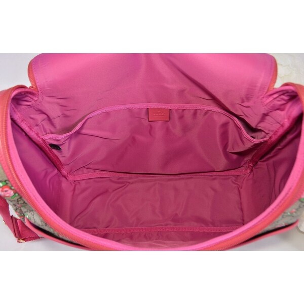 gucci mum gg flowers backpack diaper bag