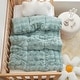 preview thumbnail 2 of 2, Chunky Puffy Bunny - Coma Inducer® Toddler Comforter - Limestone Green