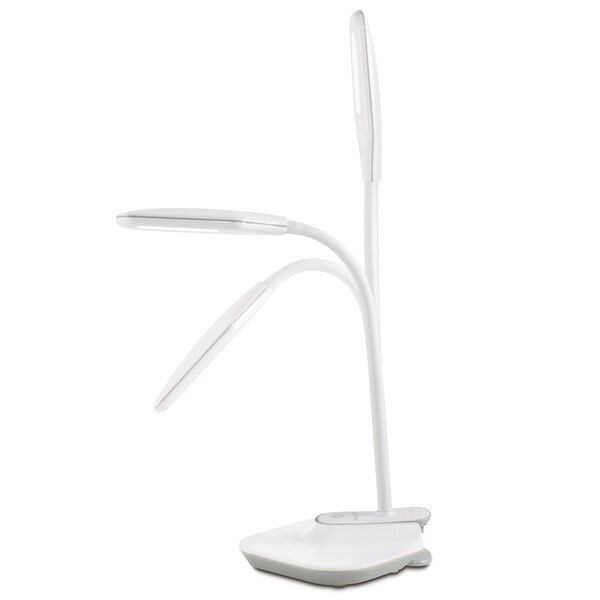 ottlite led desk lamp with clip and base