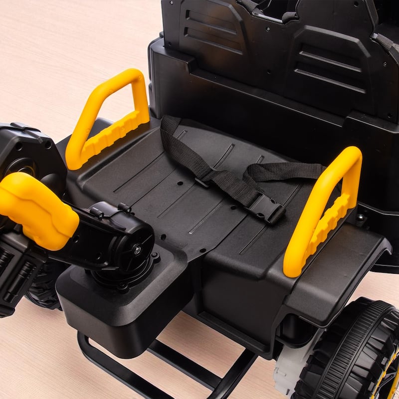 Kids Electric Ride-On Car, 3-Seater with 4 Motors, Parental Remote, Water Gun & Bluetooth MP3 - 3-Speed for Ages 3-8