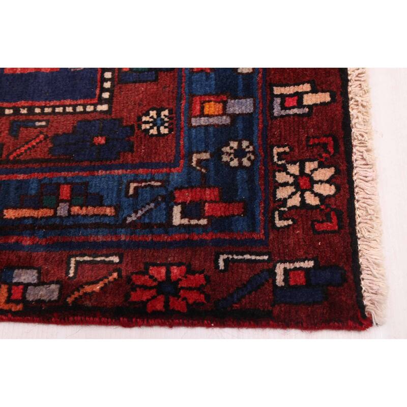 ECARPETGALLERY Hand-knotted Melis Red Wool Rug - 5'3 x 7'5