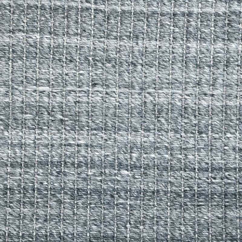 Lineage Metallic Gray Heathered Hand-Woven Area Rug 2' x 3'