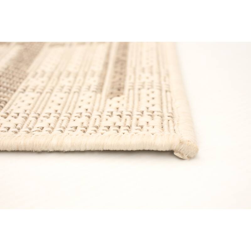 ECARPETGALLERY Sisal Burburry Tropical Rug