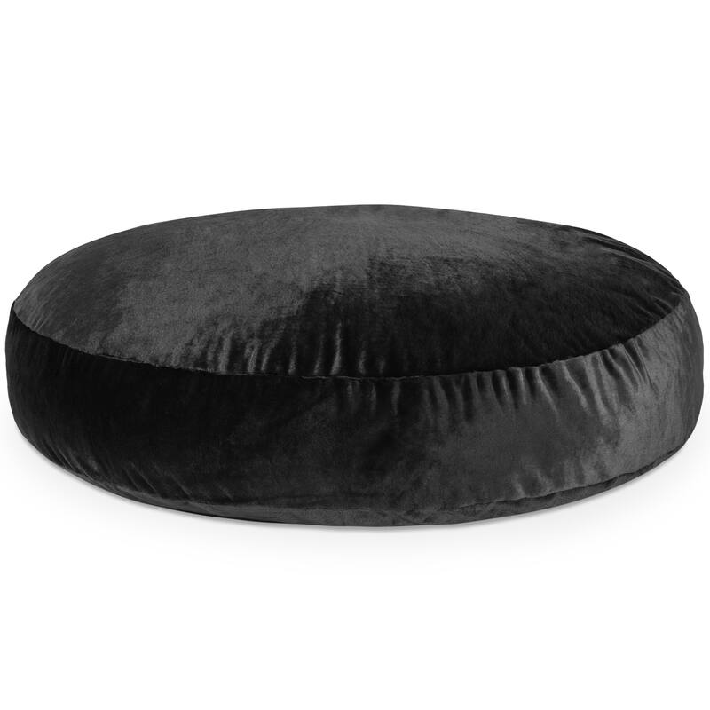 Jaxx 6 Foot Bean Bag Chair for Adults - Premium Synthetic Faux Fur