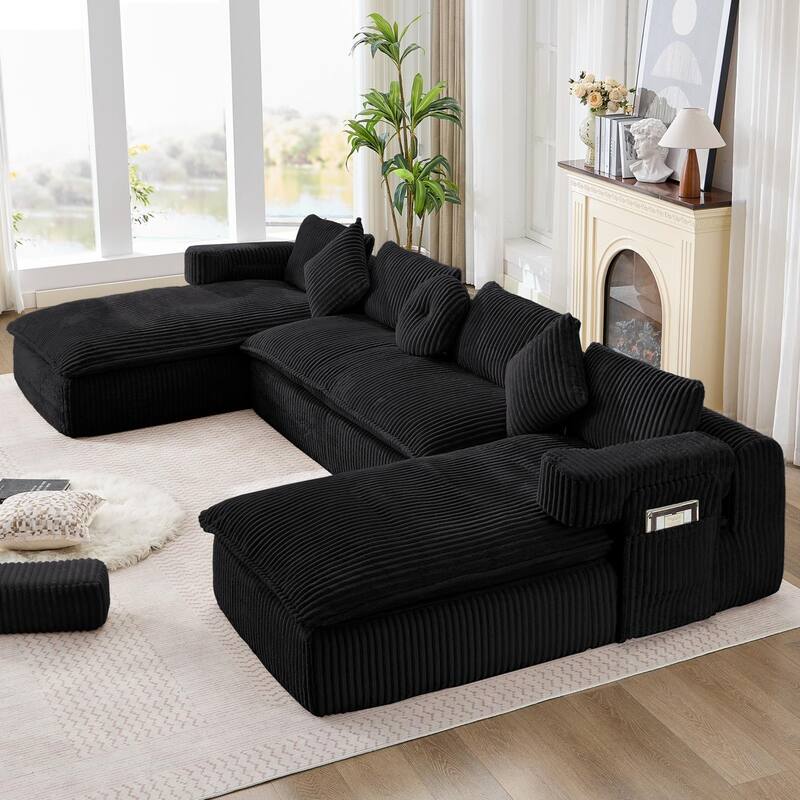 149" Oversized Sectional Couches U Shaped Modular sofa