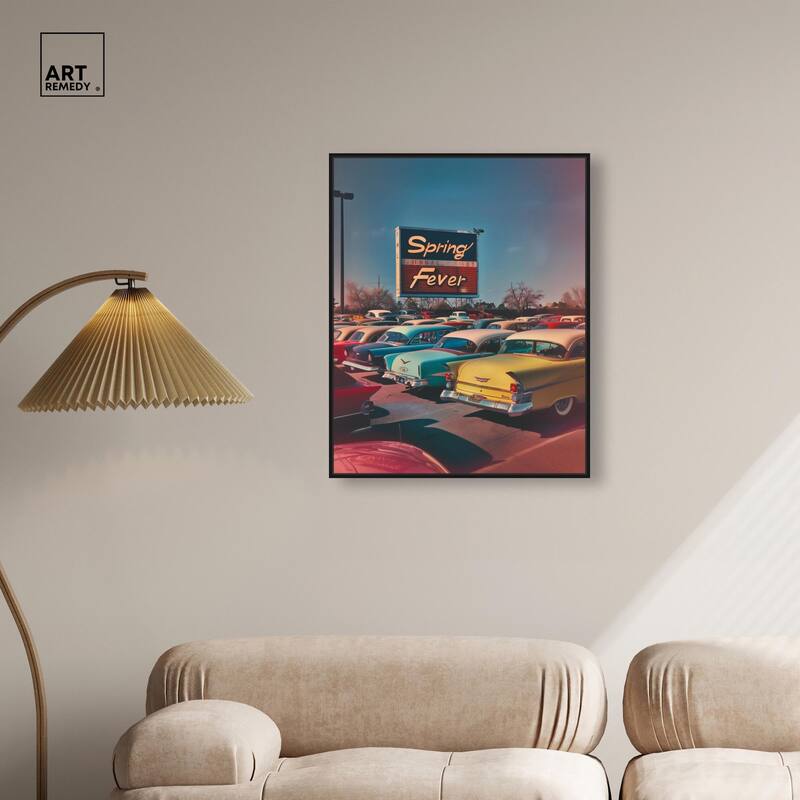 Spring Drive By Canvas by Art Remedy
