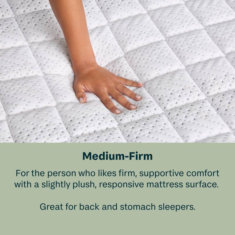 Beauty Sleep Slumber Time 10" Hybrid Medium Firm Mattress in a Box