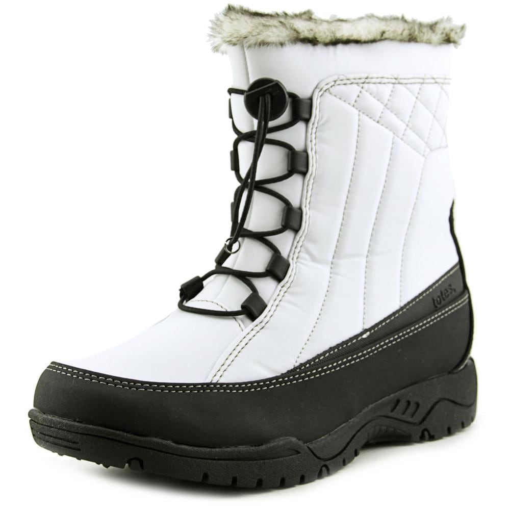 white tote boots